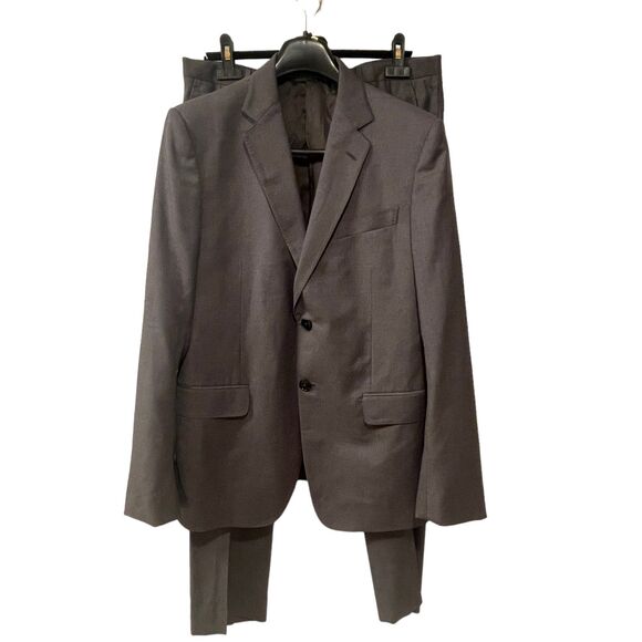 Gucci Men's 100% Wool 2-Piece Pant Suit Gray - Picture 1 of 14